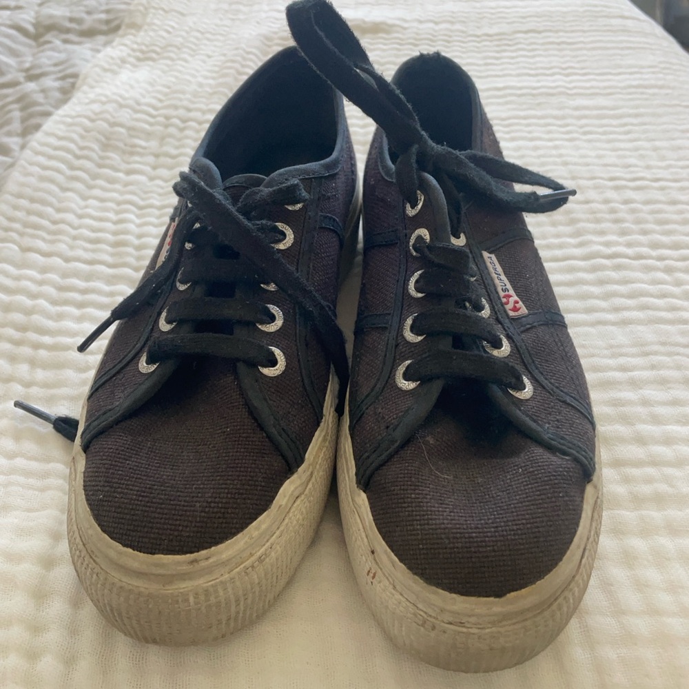 Black Superga Sneakers